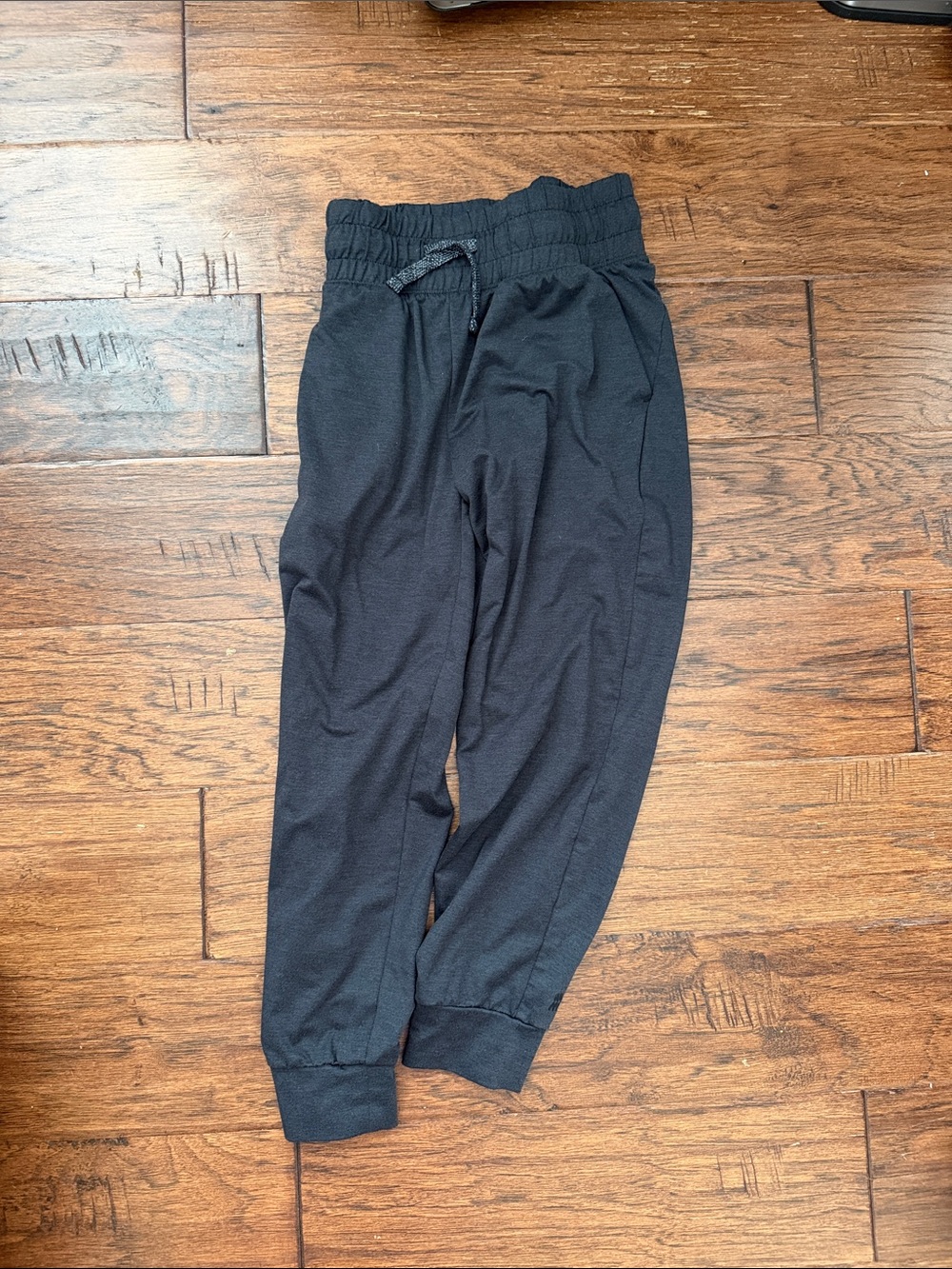 all in motion Black Elastic Waist Active girls joggers size S6/7